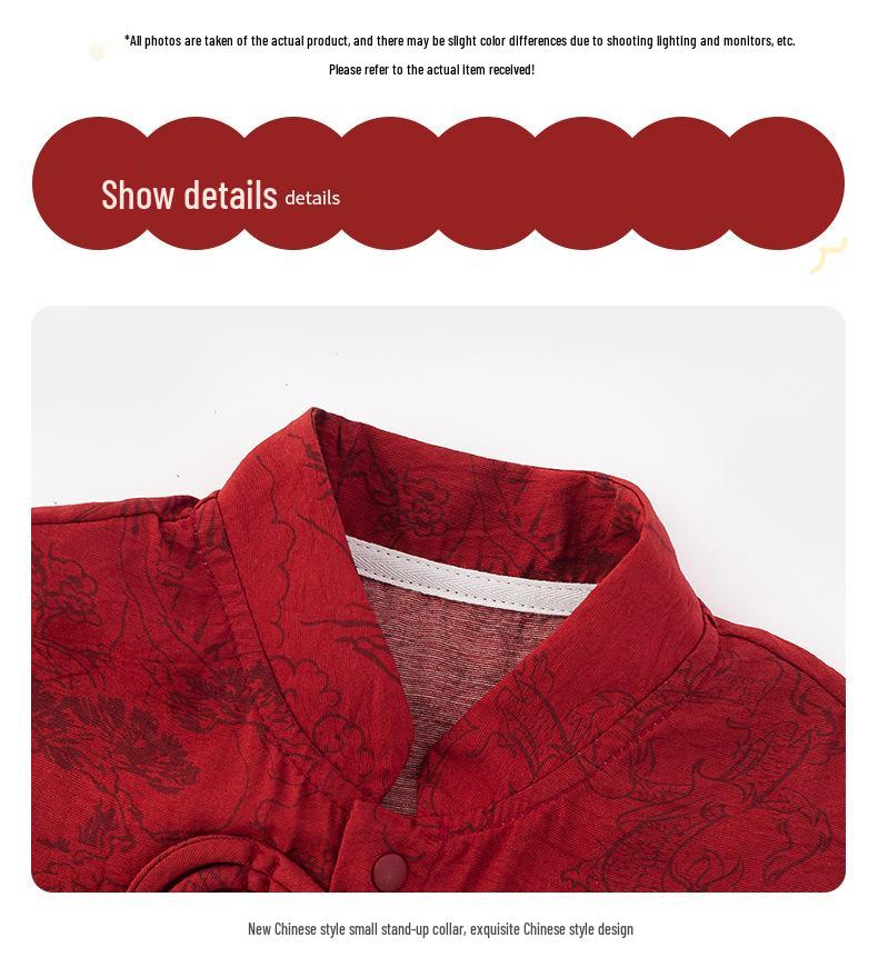 Boys' Chinese Festive Romper: Summer Harem Crawling Suit for First Birthday Banquet (Style 5303).