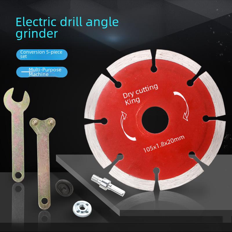 Angle Grinder Conversion Set: Cutting, Polishing, and Grinding Accessories