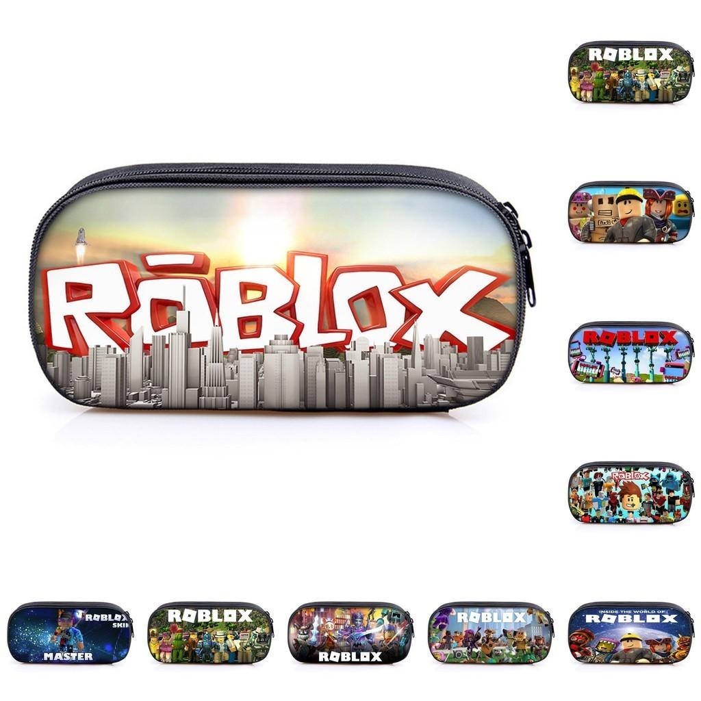 Colorful Roblox Pencil Case For Kids And Students With Multiple Compartments