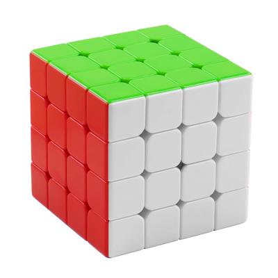 XMD Zauberwürfel Magnet Magier 3D Puzzle Stickerless [Eingebauter Magnet] (Magnet 4x4)