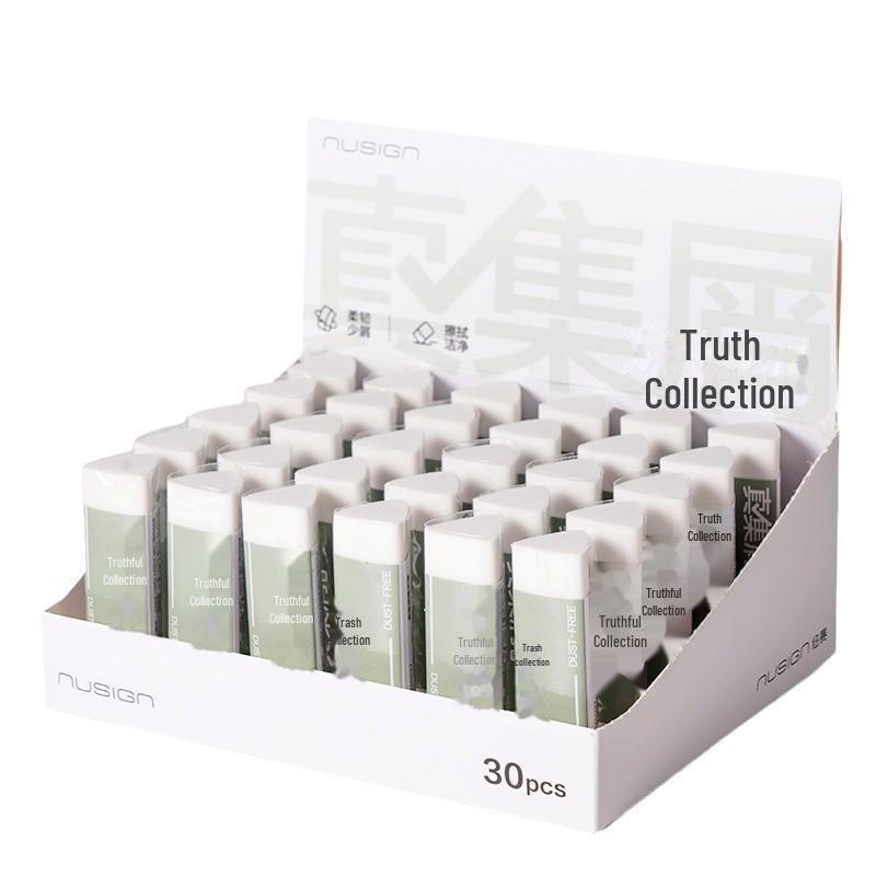Deli Newsai NS037 Set de Gommes Boîte Couleur – Idéal pour les Examens et l'Esquisse