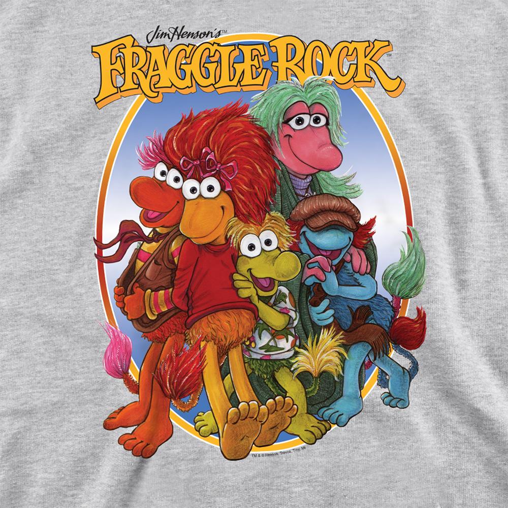 Fraggle Rock Unisex Adult Group Hug Sweatshirt
