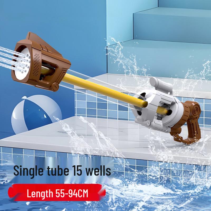 

Игрушечный водяной пистолет с помповым механизмом большой вместимости для детей - Плавающая игрушка для брызг для игр на воде для мальчиков