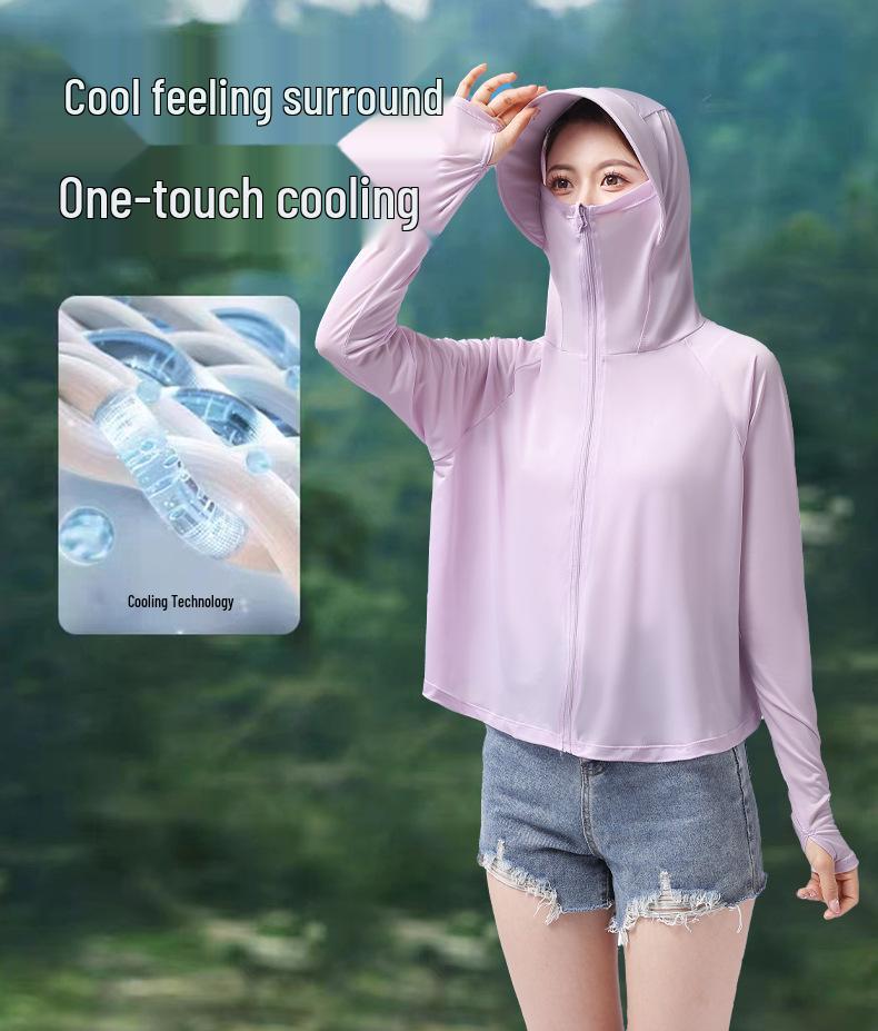 Women's Spring/Summer UV Protection Long Sleeve Lightweight Loose Outerwear