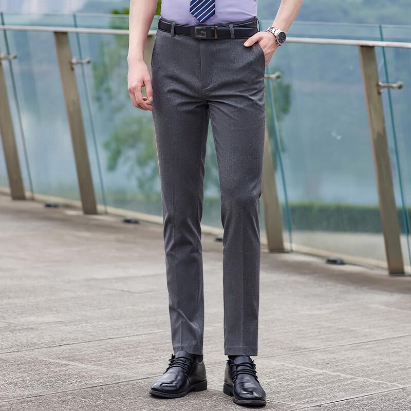 Kaseyè Unisex Wrinkle-Free Four-Season Suit Trousers 3XL