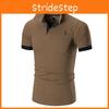 Mens Polo New Shirt Slim Fit Short Sleeve Basic Shirts Muscle Tee Tops Tshirt
