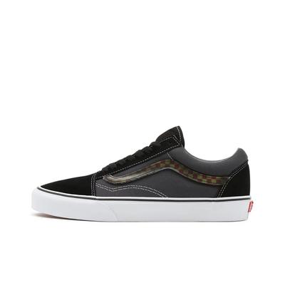 Old Skool Lenticular Seitenstreifen Unisex Sneaker Schwarz Asphalt VN0A5KRF93W