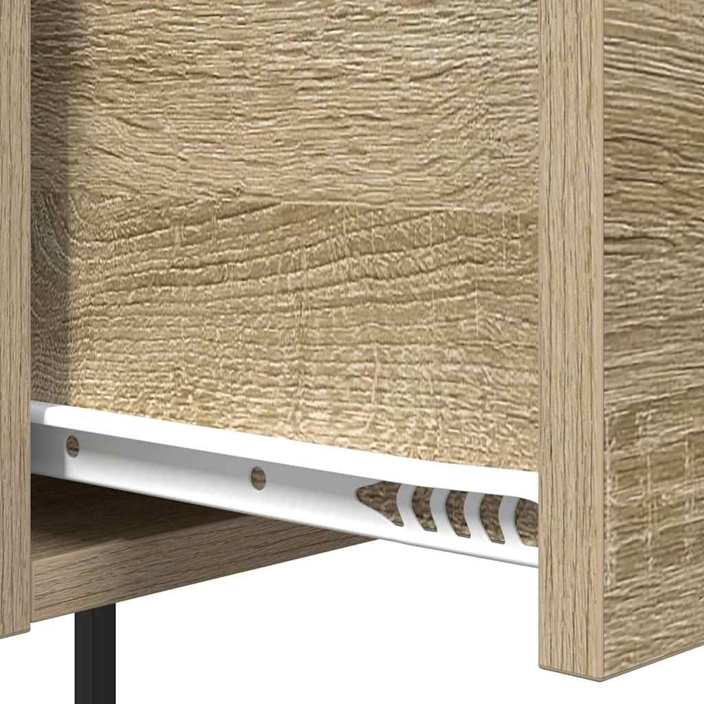 Nightstand Sonoma Oak 42 X 41 X 56 Cm Engineered Wood