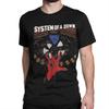 Men Womens TShirts SOAD Metal Band Crazy Pure Cotton Tees Short Sleeve System Of A Down T Shirts Round Neck Clothes Graphic