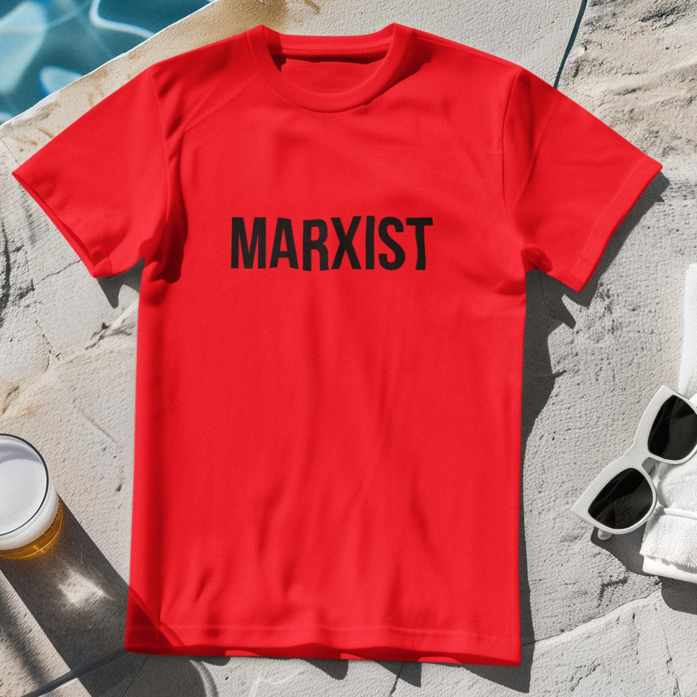 

MARXISM T-SHIRT - philosophy karl marx marist socialist labour democrat politics Unisex T-Shirt S