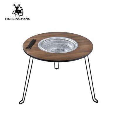 Huilingyang Solar Outdoor BBQ Grill & Fire Pit