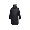Nike Letter B Logo Embroidered Hooded Mid-Length Long Sleeve Coat Men Coats Black FB7321-010