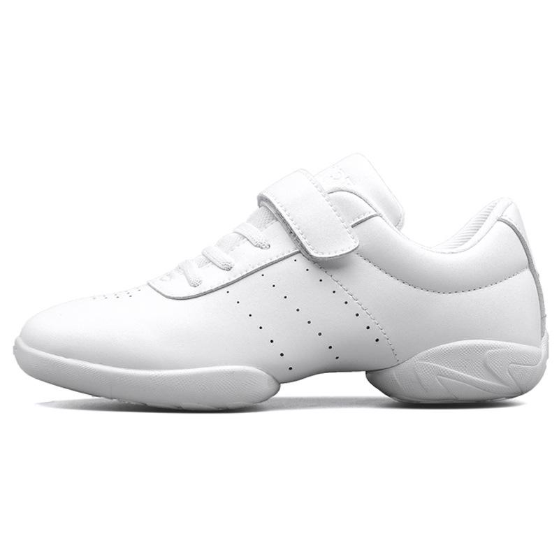 Yingrui Damen- & Kinder-Weiße Wettkampf-Cheerleading- und Tanz-Trainingsschuhe