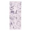 Snoopy Face Towel 34x80cm Washable Cotton Unspun Gauze Soft and Fluffy Imabari Brand Friends Pink XT26132600 PN6602TW Smile 100%