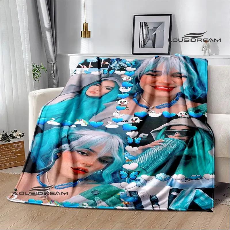 Karol G Fashion Printed Blanket Thin Blanket Soft and Comfortable Blanket Home Travel Blanket Bed Linings Birthday Gift