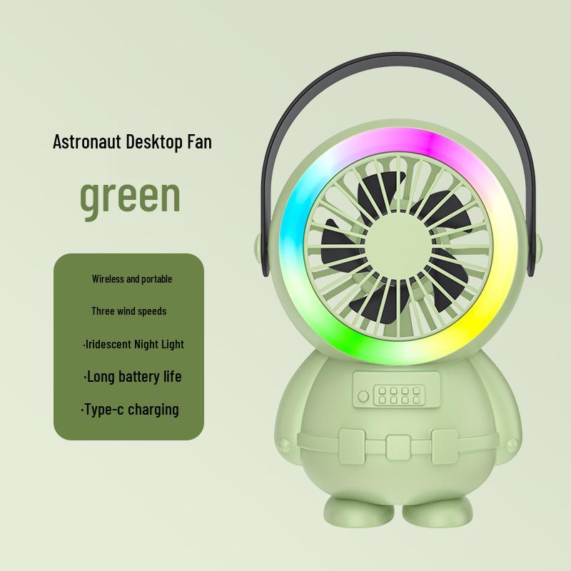 

Astronaut Handheld Leafless Mini USB Fan 11.4 x 18.1 x 8.7 cm