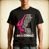 Gymnastics Shirt, I Am A Gymnast I Am Smart I Am Strong Shirt