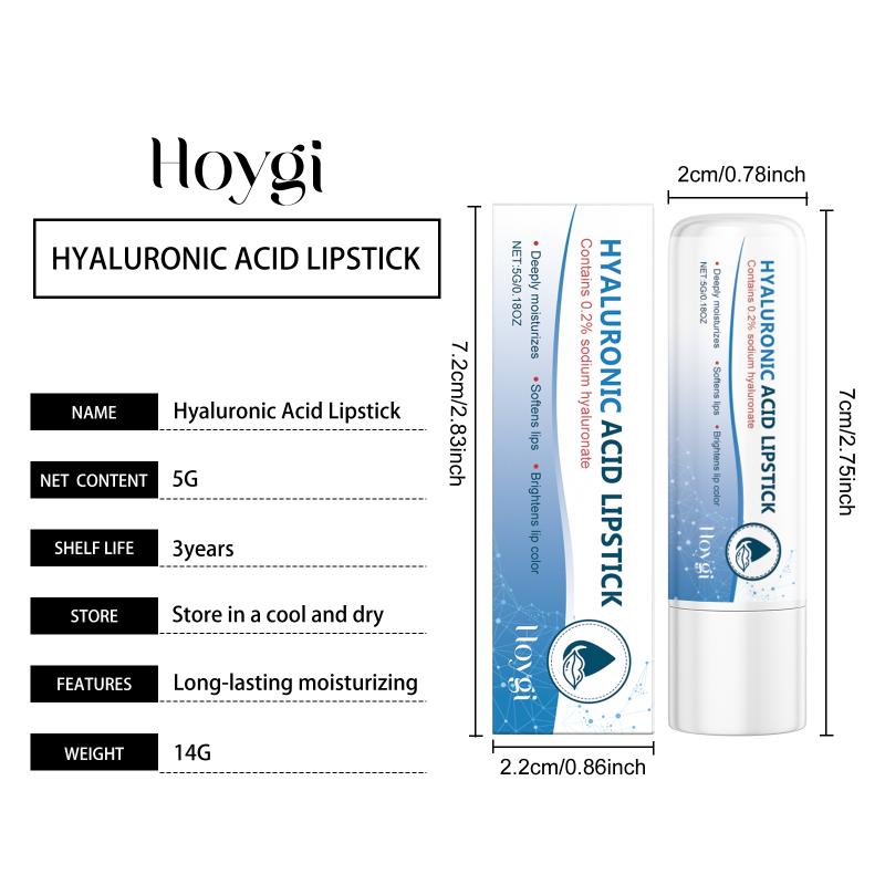 Hyaluronic Lip Balm Lips Skincare Anti Cracking Nourishing Brightening Moisturizing Lip Balm Lipstick Lips Skin Care