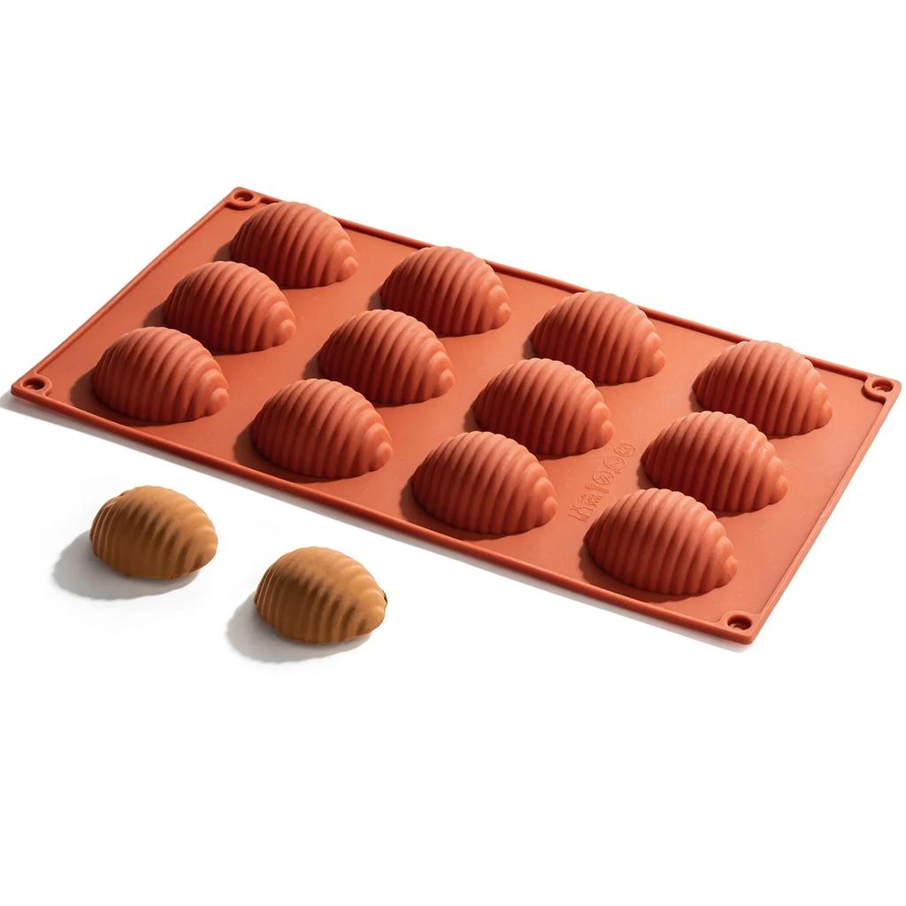 Cake Silicone Baking Pan Mould 8/12 Cavity Nonstick Chocolate Soap Jelly Pudding Muffin Mold DIY Cookie Pastry Mold Baking Tool