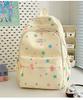 Schoolbag High Value and Lightweight Ins Harajuku Little Star Printed Schoolbag Japanese Ins Sweet Soft Sister Travel Cute Backpack
