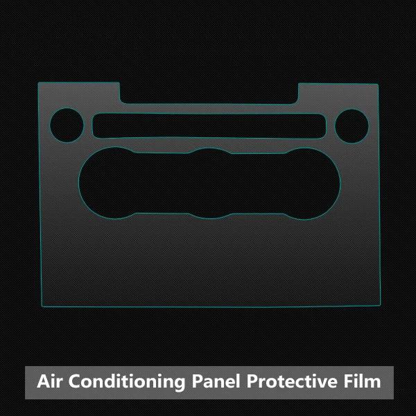 Car Interior Transparent TPU Film Console Panel Decor Protective Vinyl Wrap Sticker for Land Rover Range Rover SWB 2013-2017
