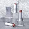 Silver Tube Blush Stick Moisturizing Haze Lips and Cheeks Dual-purpose Blush Cream Color Showing Natural Matte Solid Blush Creams Rouge Lipstick 7g