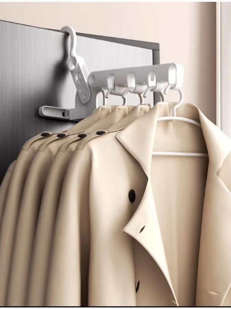 Portable Foldable Travel Hanger Folding Clothes Drying Rack Travel Hangers Hanging Rack Indoor Clothes Drying Tools