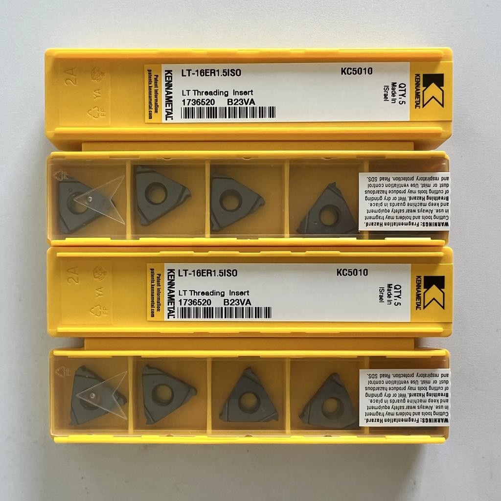 KENNAMETEL / LT-16ER1.5ISO KC5010  / Original Carbide Blade 10 Pcs