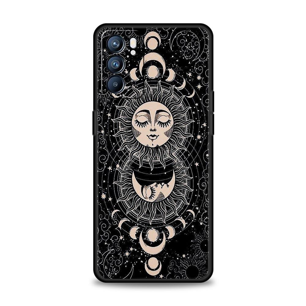Planet and starry sky art Phone Case For Oppo Reno8 Reno7 Reno6 Pro A54 5G Find X6 X5 A53 A52 A9 A15 A95 A17 A16 A57 A31 Cover