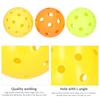 40/26Holes Pickleball Balls Indoor Outdoor Practice PE Pickle Balls with Bright Color