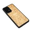 Wooden Case for Samsung Galaxy A73 5G Aztec Calendar Aniegre