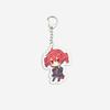 Portachiavi di Kasane Teto per Accessori Borsa Acrilico Idol Giapponese Ciondolo Portachiavi Catene Accessori Gioielli Amici FAN Regali