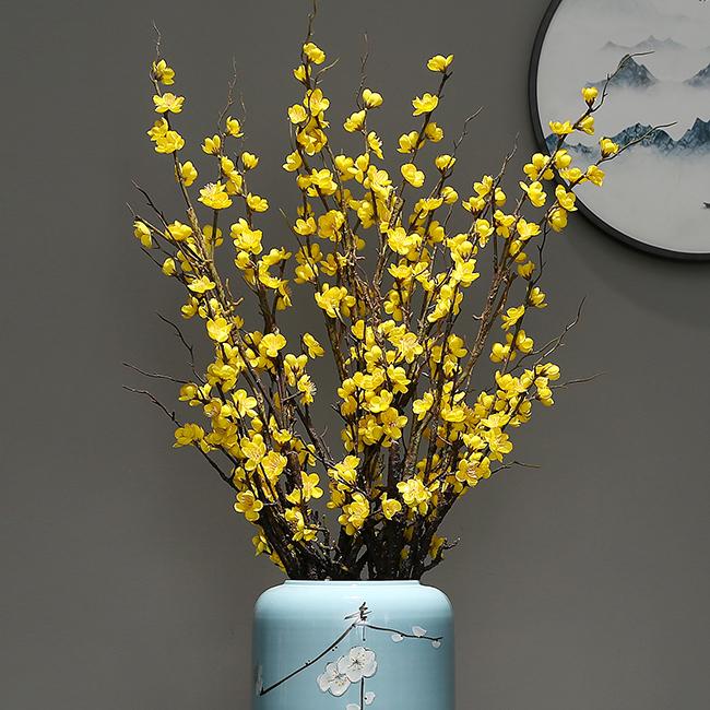 Large Retro Ceramic Floor Vase for Creative Dried Flower Arrangements In Living Room