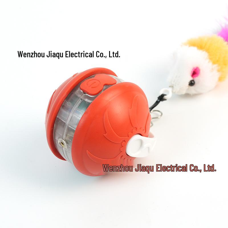 Cat Electric Teaser Toy: Self-Play Mouse Runabout with Teasing Stick