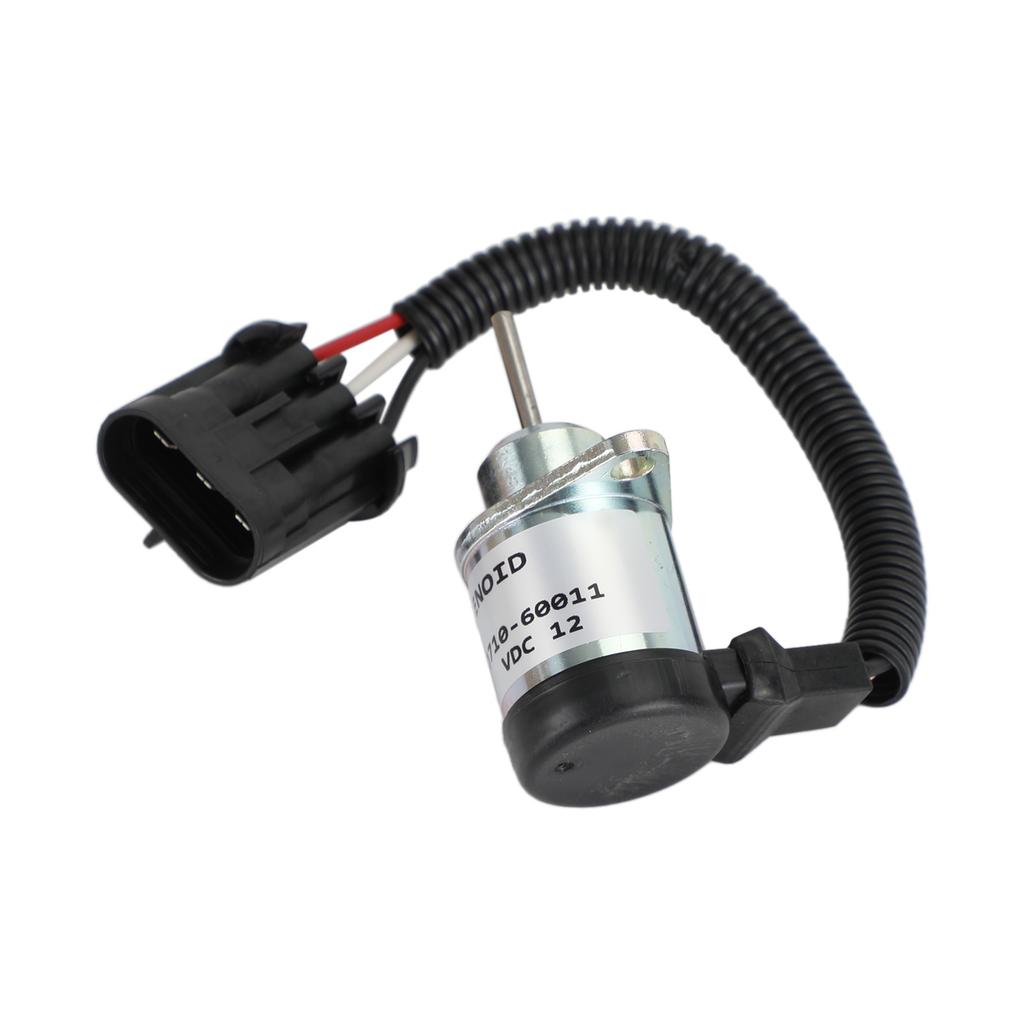 1J710-60011 Fuel Shut Off Solenoid For Kubota Engine V2607