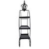 3 Tier Cupcake Stand Holder Iron Dessert Table Display Stand for Wedding Afternoon Tea Donuts Cookies Fruit Black