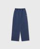 OIOI COLLECTION Vintage Denim Sweatpants Wide Pants_Denim Blue