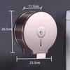 Large Tissue Box Stainless Steel Roll Toilet Paper Case Wall Napkin Box Supplies Organizer Storage Boxes Holder Home Decor
