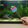 Colorful Betta Training Wand Fish Shaped Fish Training Stick  Fish Tanks Accessories