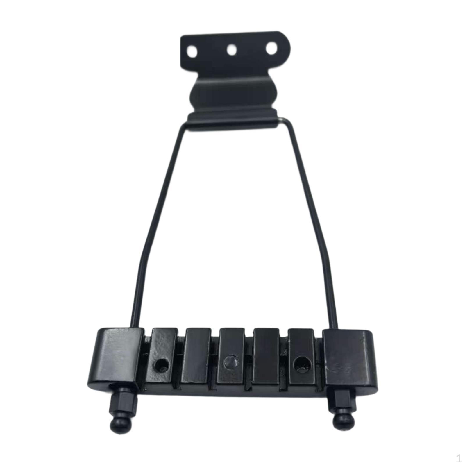 

Guitar Tailpiece Bridge Accessory String Replaces Parts Metal DIY Professional Jazz чёрный