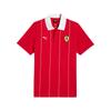 X Scuderia Ferrari Premium SS25 Race Striped Fashionable Pullover Short Sleeve Polo Shirt Men Polo Shirts Rosso-Corsa 630209-02