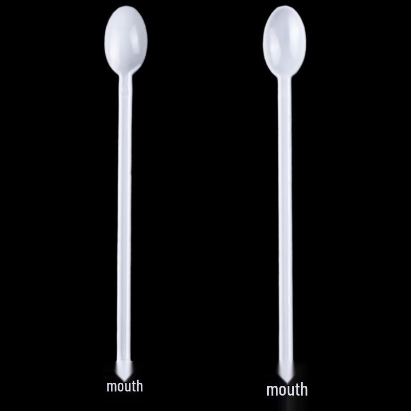 WS Einweg-Rührlöffel aus PS-Kunststoff mit langem Griff