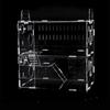 Acrylic Hamster Cage Double Layer Breathable Transparent Hamster House for Guinea Pig Sugar Glider