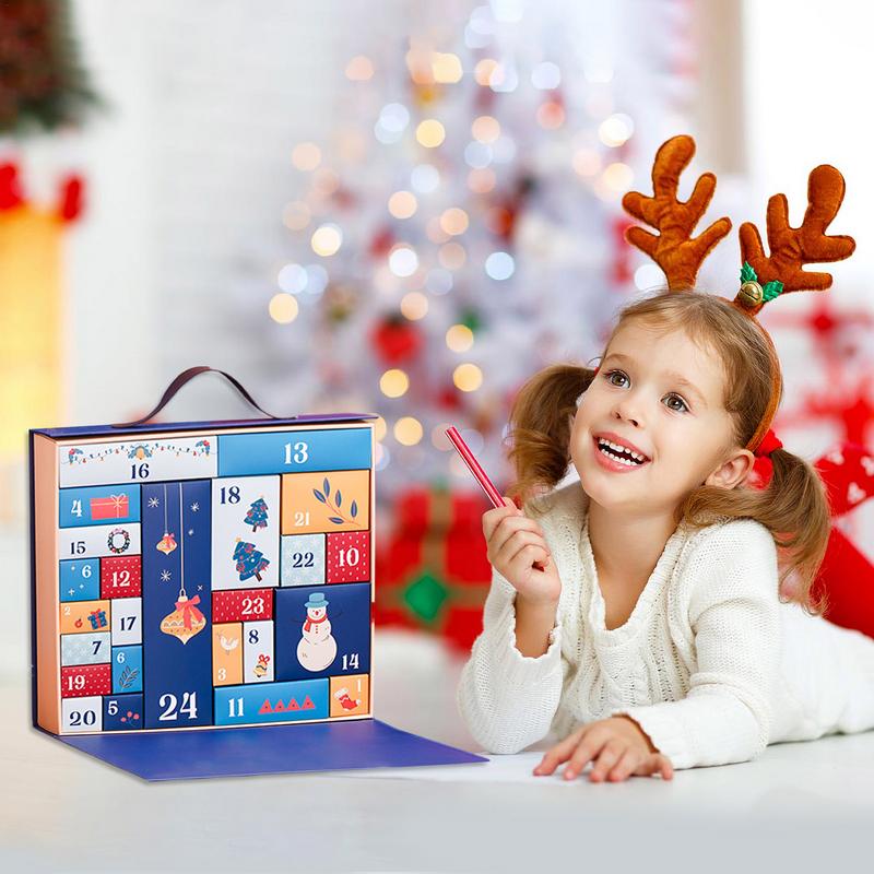 Empty Advent Calendar Boxes 24 Days Christmas Countdown Calendar Boxes For Filling Count Down To Christmas Storage Boxes
