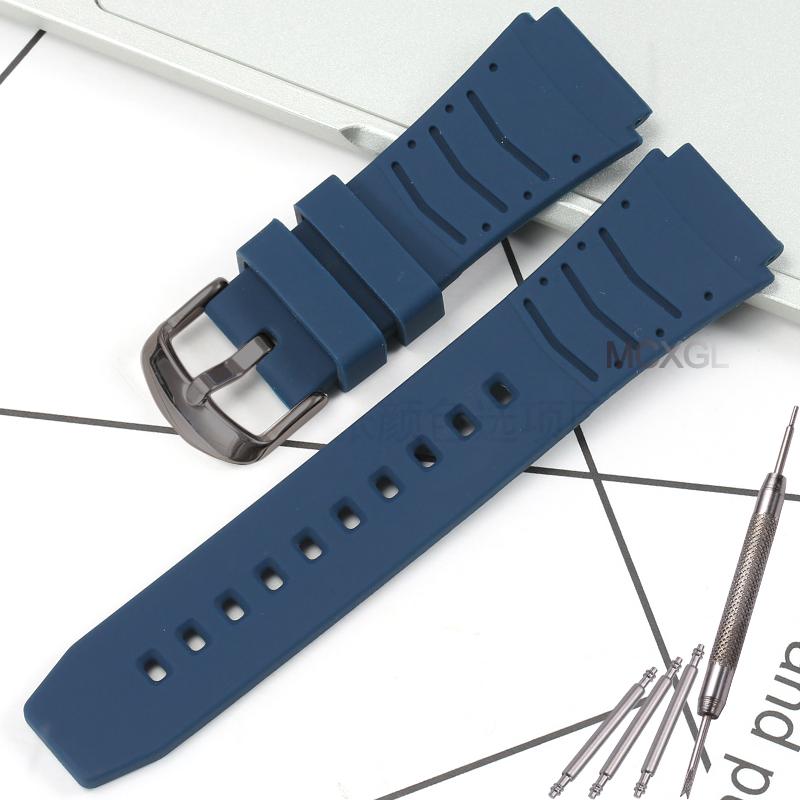Men's Silicone Watch Strap Replacement Fit for Casio PRG-80 PAG-80 PRW-1000 PRW-1100 Rubber Watch Bands Wristband Bracelet