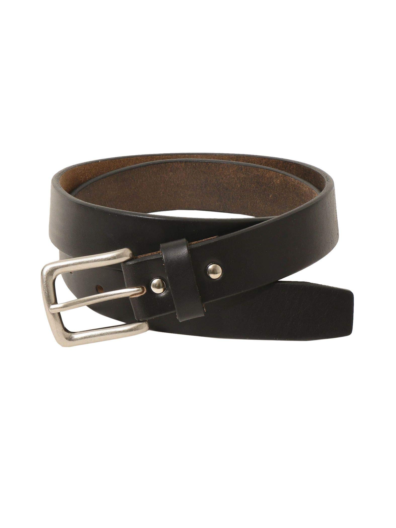 [SHIPS] SHIPS any HORWEEN Basic Leather Belt Men s 718130005 Black 90