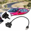 USB Extension Cable for Toyota For Vios For Dash Mount Car USB Socket 1.34 inch