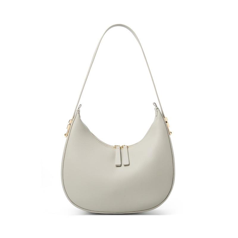 

Crescent armpit bag high-end light luxury new women s commuting large-capacity women s leather simple portable shoulder bag women