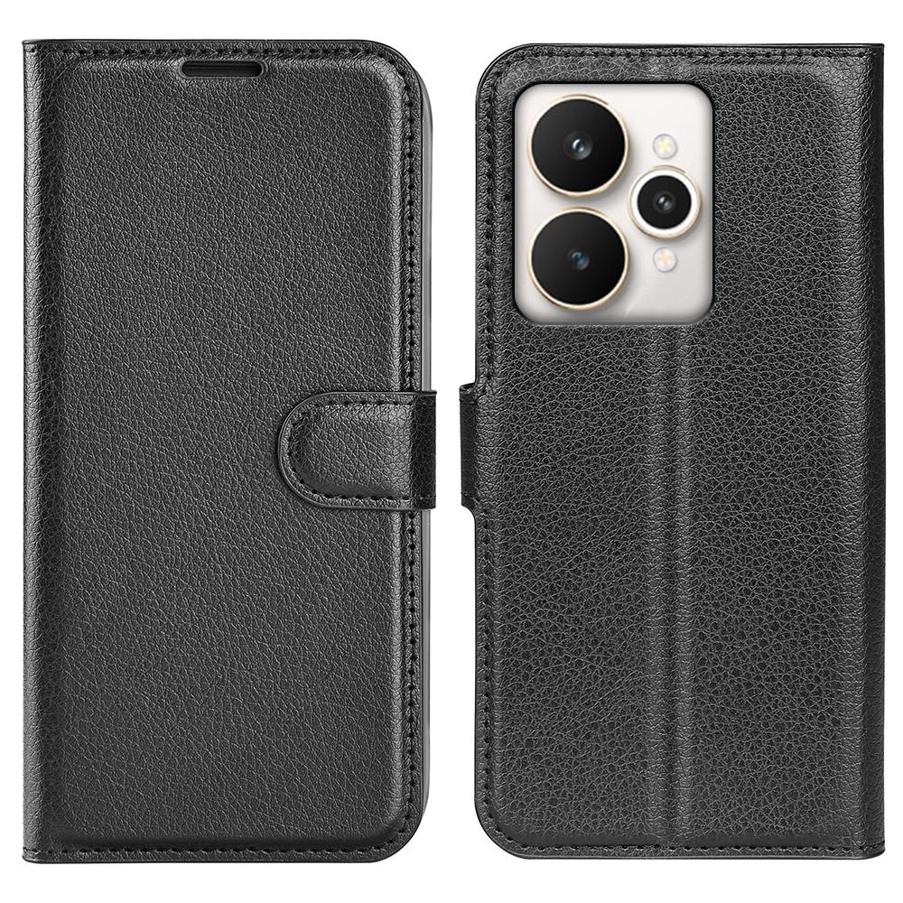 For Realme 15 5G Case Litchi Texture Shockproof Leather Wallet Phone Cover
