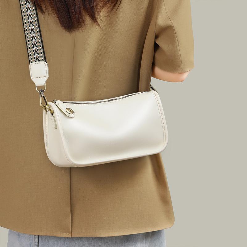 Bag women's new leather women's bag, dumpling bag, autumn and winter armpit bag, high-end messenger small bag, luggage